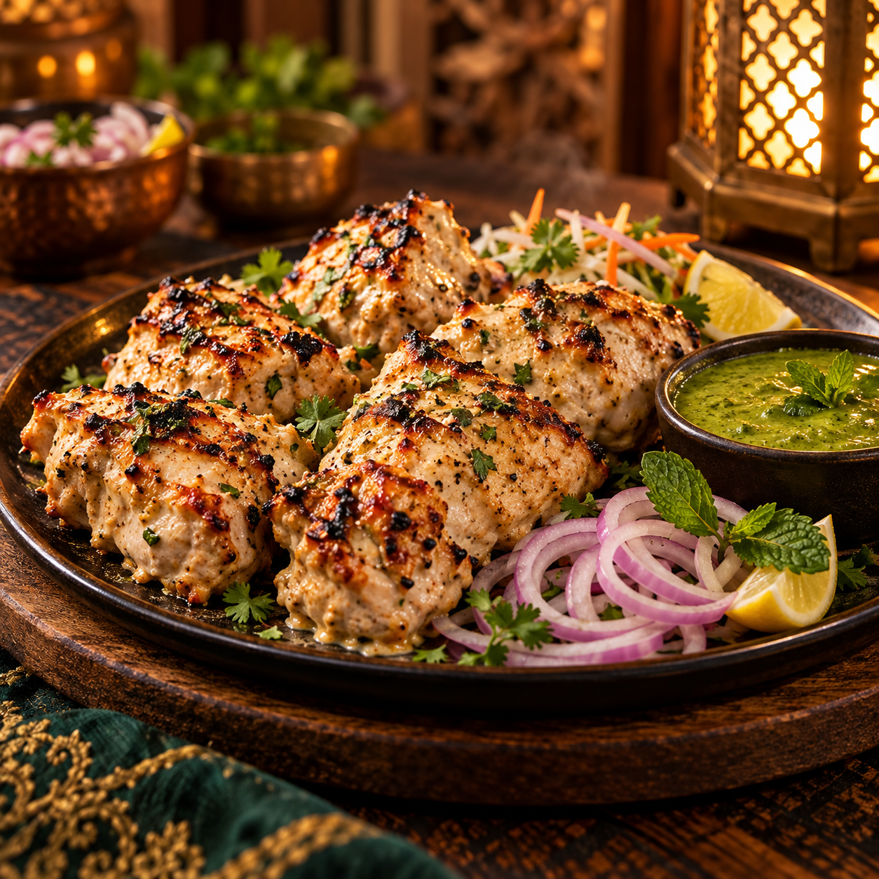Chicken Malai Tikka (6 Pcs)